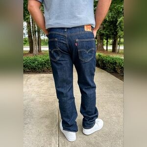 Levi's Men's Classic Blue Straight Jeans, Size 30x32